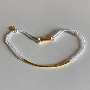 Gorjana white crystal power gemstone bracelet for clarity